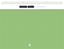 Tablet Screenshot of blumen-link.de